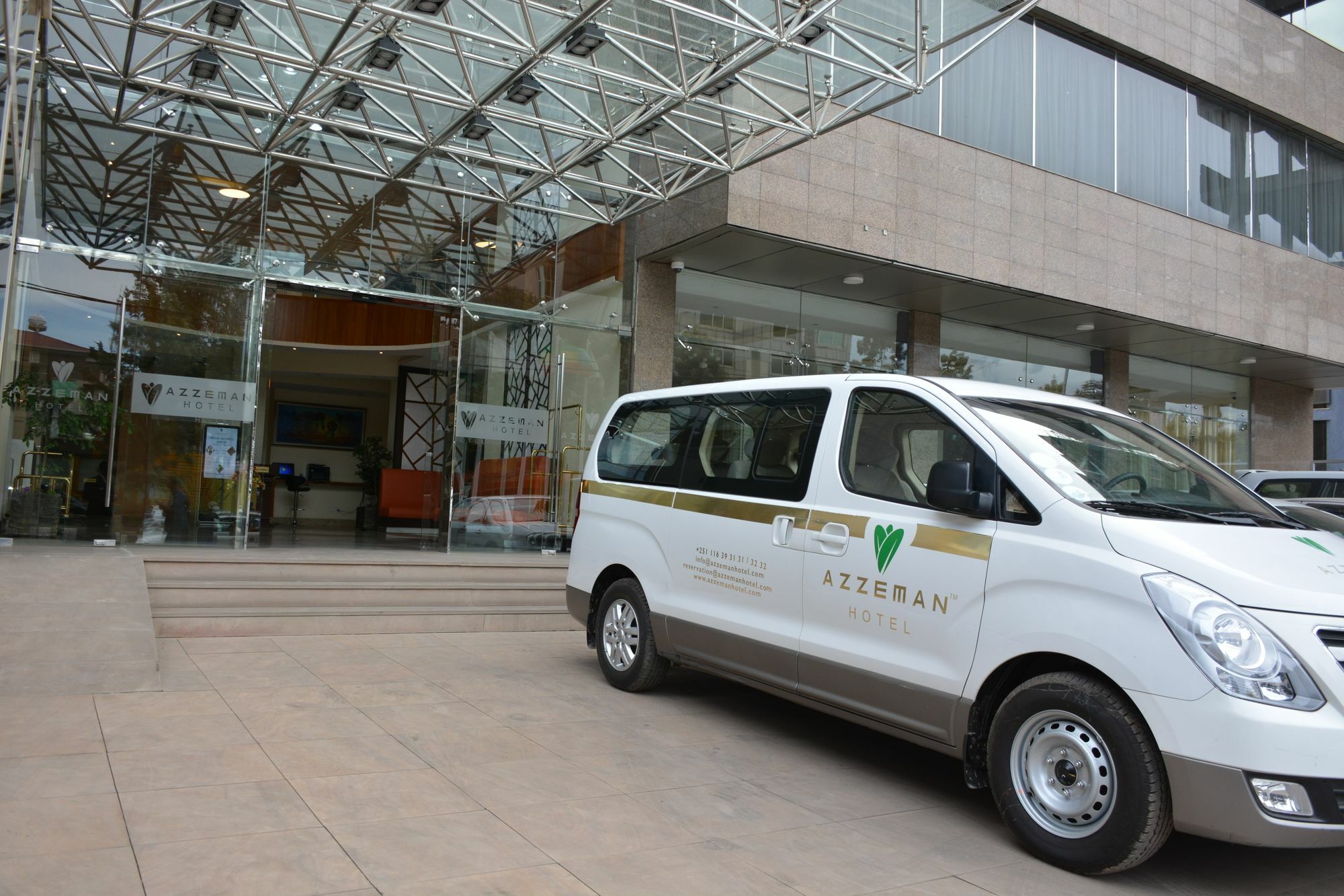 Azzeman Hotel Addis Ababa Dış mekan fotoğraf